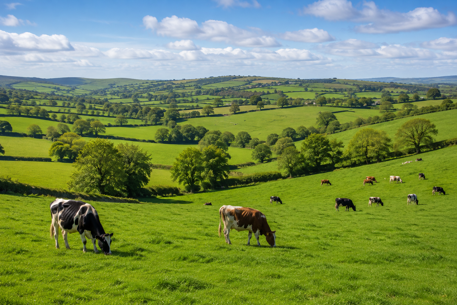 Green pastures
